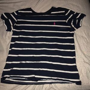 Blue n White polo shirt